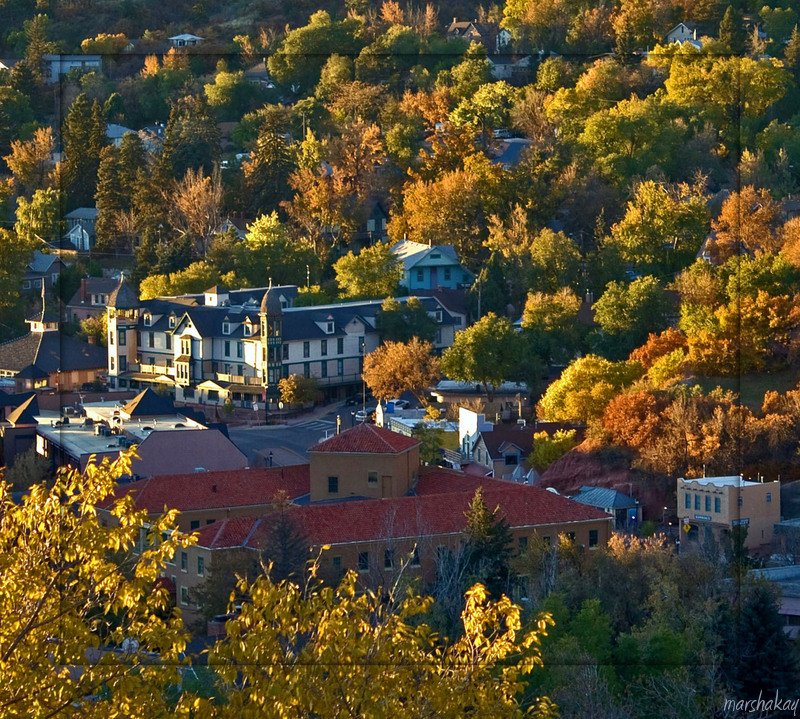 Manitou in the autumn, by Crunchybetty's mother.