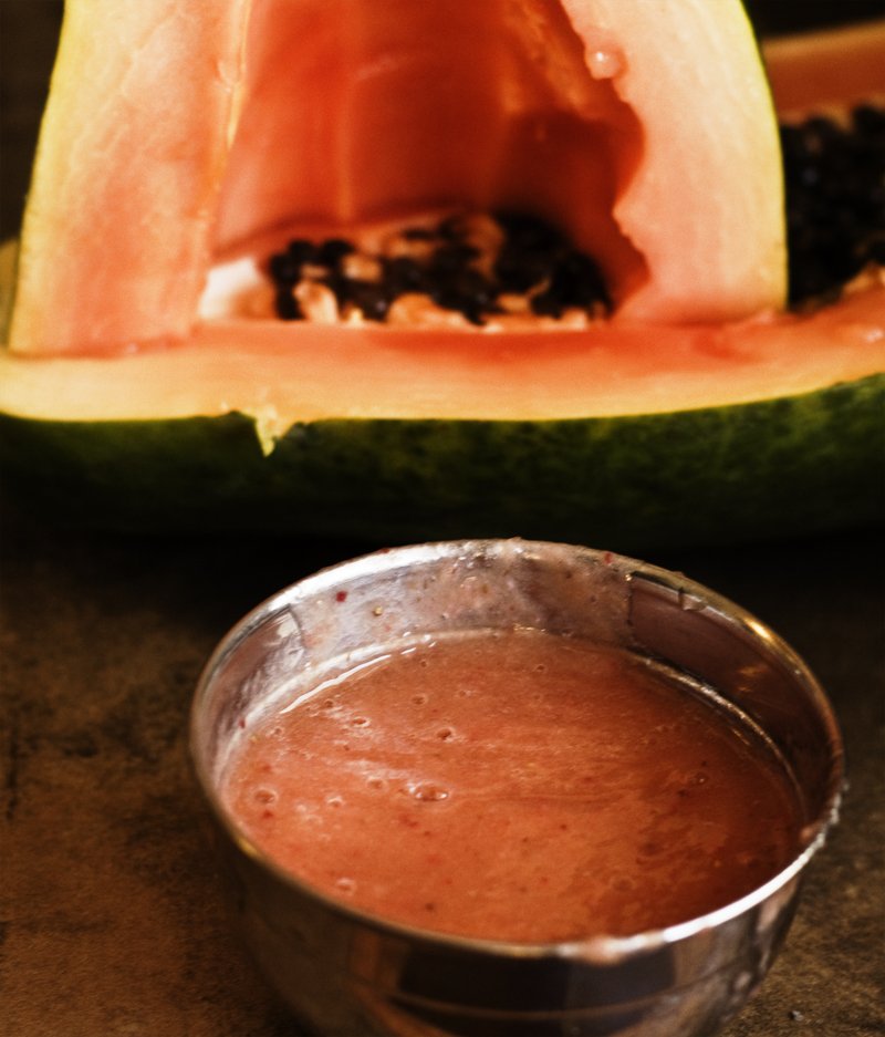 YUM! Papaya Fruit Smoothie Facial Mask