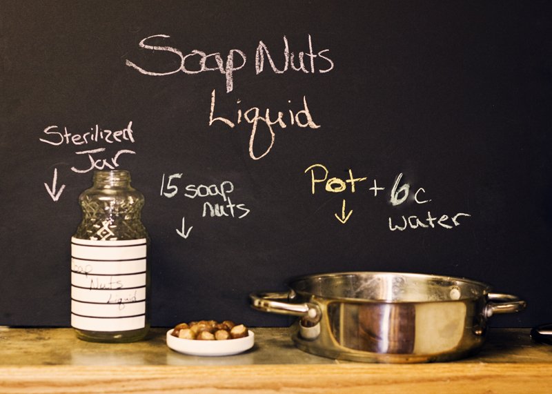 From Soap Nuts to Liquid : Natural, Nontoxic Cleaning