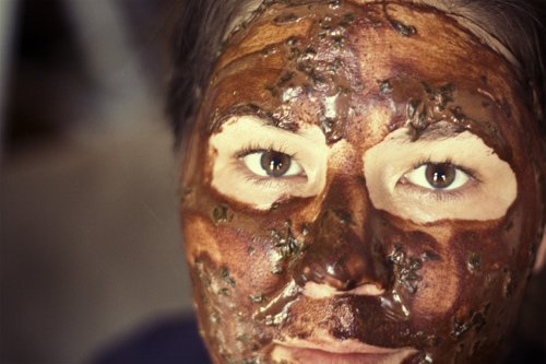 Balancing Parsley-Cocoa Facial Mask and Sister Oil