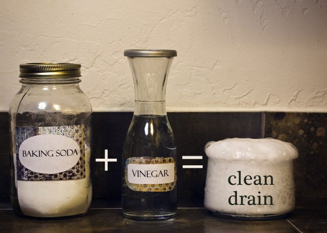 Clean Your Drains With Baking Soda and Vinegar - Surprise!