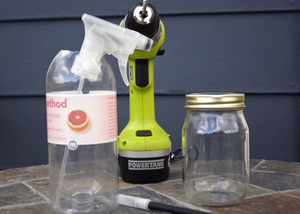 How to Turn a Glass Jar Into an Eco-Friendly Spray Bottle