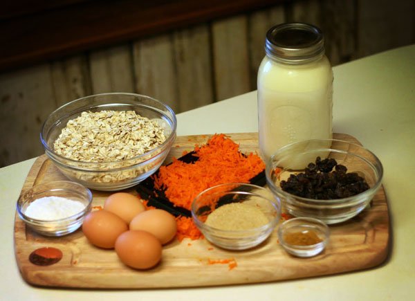 YUM - Crunchy Sister's Hearty Carrot Cake Oatmeal