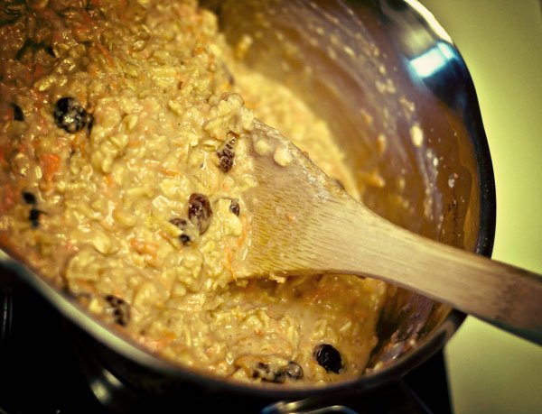 YUM - Crunchy Sister's Hearty Carrot Cake Oatmeal