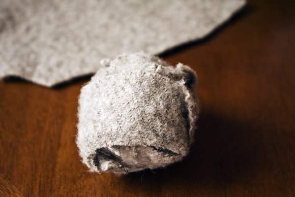 How to Make Felted Wool Dryer Balls