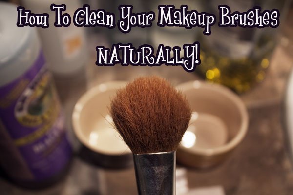 Clean Your Makeup Brushes - Naturally 4