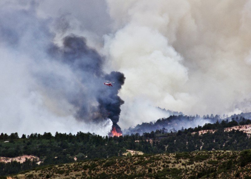Waldo Canyon Fire, Colorado Springs