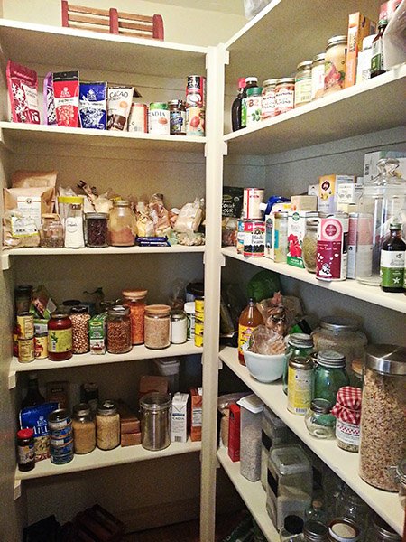 Pantry in its Before State