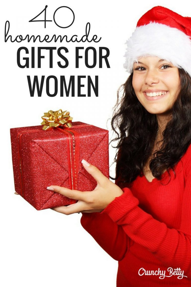 40 Hot Homemade Gift Ideas 20 More for the Ladies! Crunchy Betty