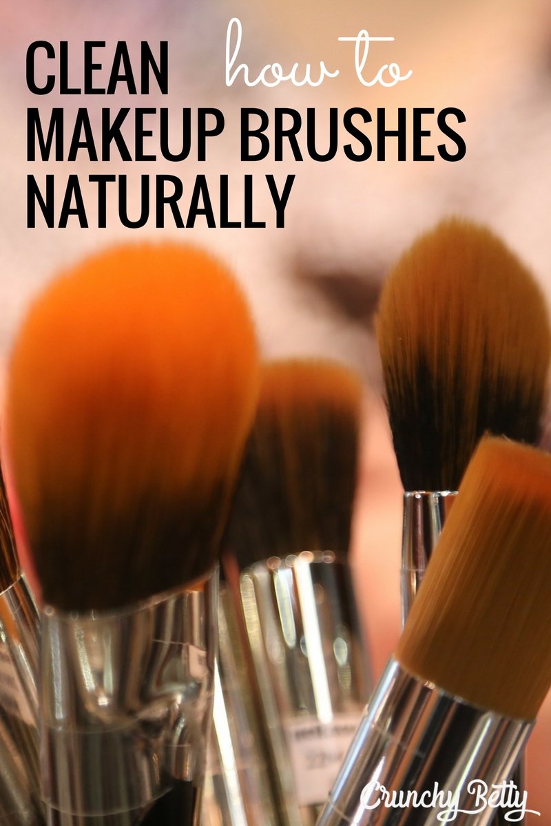 Clean Your Makeup Brushes - Naturally 5
