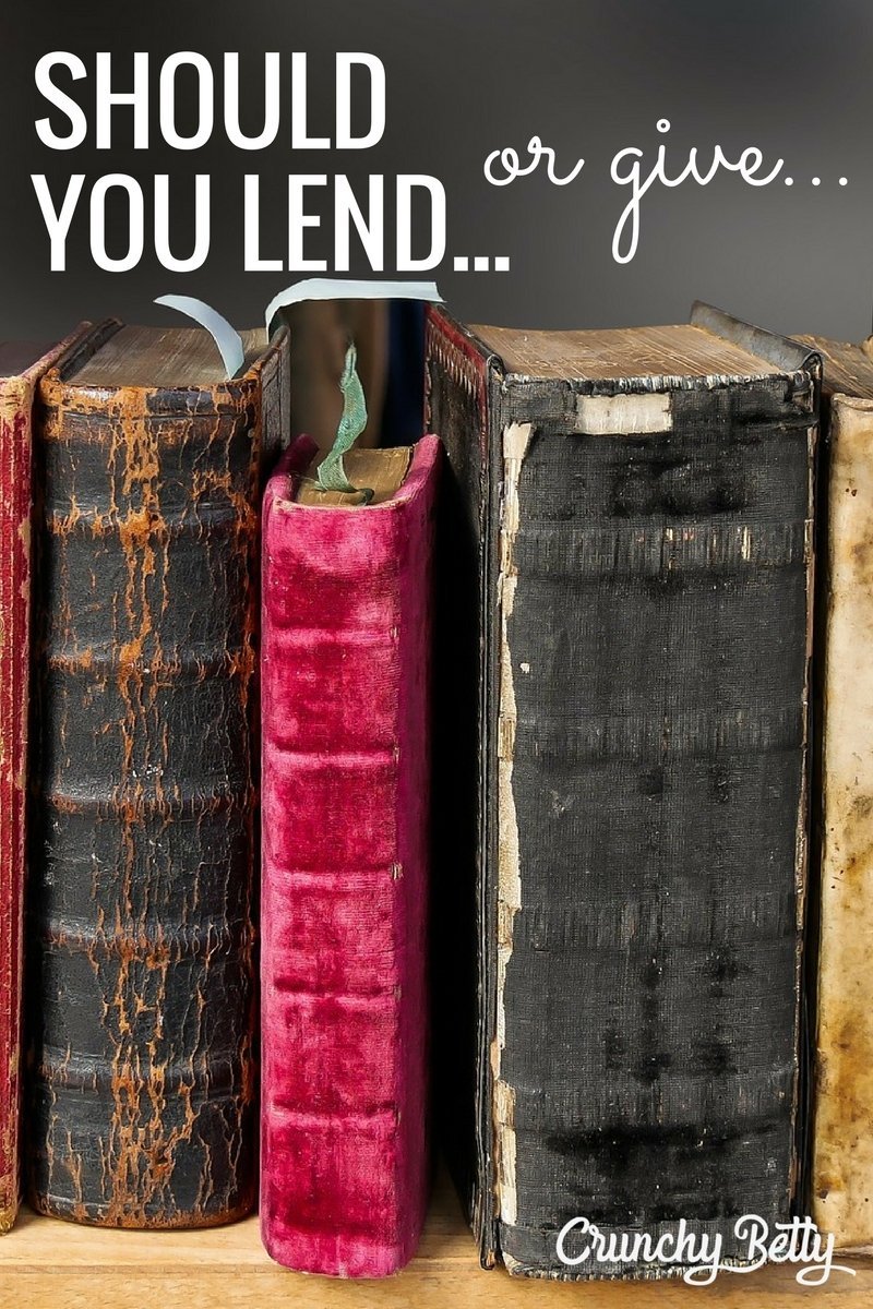 Food For Your Soul: Giving vs. Lending