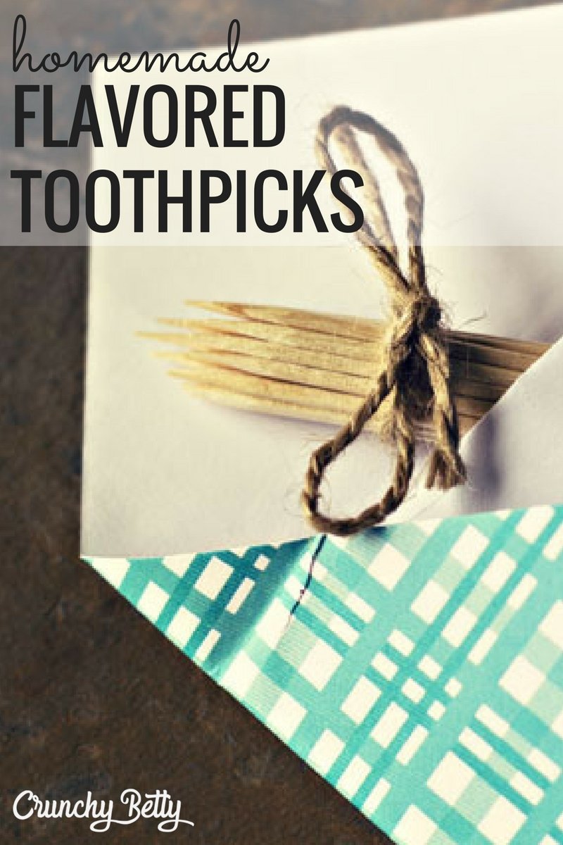 Love & Tinderness: Homemade Flavored Toothpick Tutorial 9