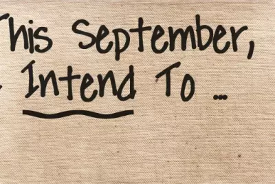 This Month, You INTEND to ... !!!