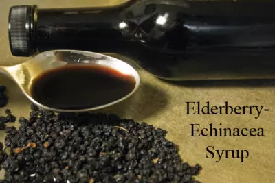 Your Natural Medicine Cabinet: Elderberry-Echinacea Syrup Recipe 6