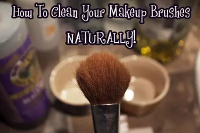Clean Your Makeup Brushes - Naturally 4