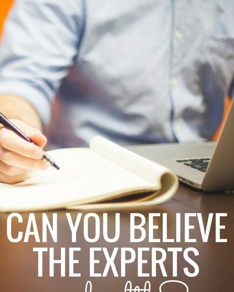 Should We Bother Believing the Experts?