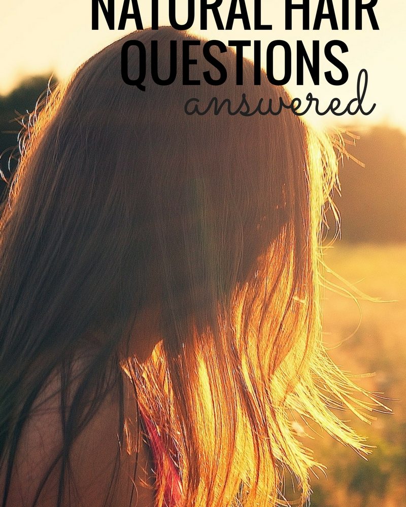 Your Natural Hair Questions … Answered